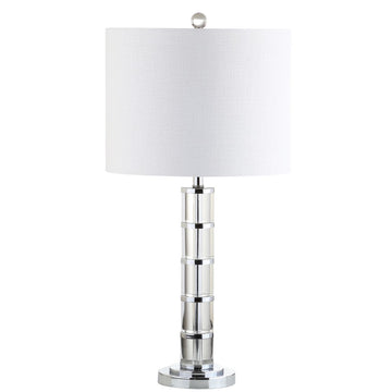 Hailey 26" Crystal LED Table Lamp - JONATHAN Y